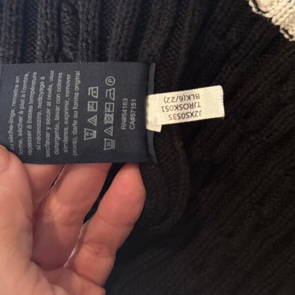 TOMMY HILFIGER 100% Cotton Crewneck Cable Knit Tennis Preppy Pullover Sweater M - Picture 4 of 5